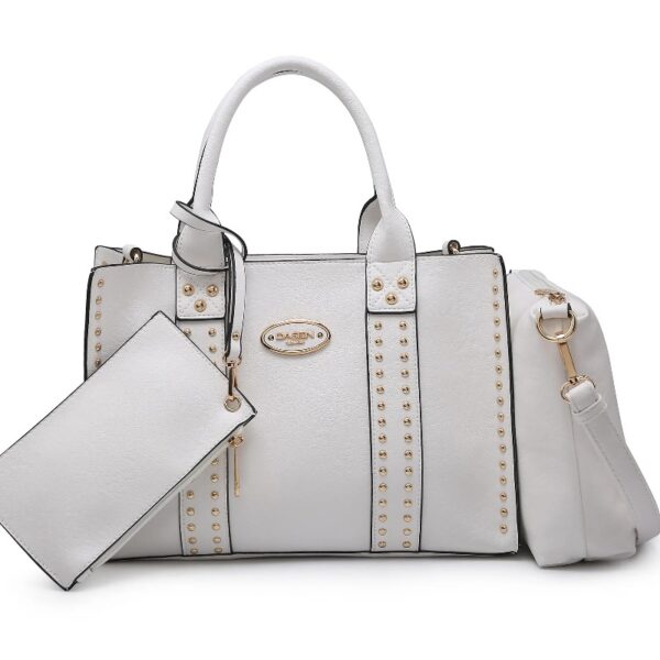 63597f131ab243bfb819b32d017c4ec0 Women's 3Pcs Purse Handbag Shoulder Bag Tote Satchel Hobo Bag Briefcase Work Bag for Ladies