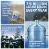 397mg Water Purification Tablets (100 Pack). Fast Acting Water Filtration System for Camping, Hiking, Emergencies, and Outdoor Adventures