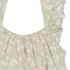 By Gerber Baby Girl Bubble Romper with Flutter Sleeves, Sizes 0/3 Months - 24 Months