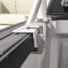 Clamp for Truck Cap, Camper Shell, Topper for a Short Bed Pickup Truck (Set of 4),Silver