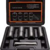 TW6009 Twist Socket 4 in Socket Size, 1/2 in Drive Size, Deep, 5 Piece