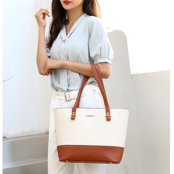 Sendfen Handbags for Women Shoulder Bags Tote Satchel Hobo 4pcs Purse Set