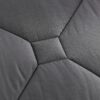 8 PCS Modern Comforter Set with Sheets All Season Bed in a Bag, Black, Queen Size