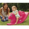 65a569a7e416497e860ab331000179ec Kids Rocking Horse in Magenta, Classic Indoor Outdoor Toddler Ride on Toy, Kids Boys Girls Ages 12 Months to 3 Years