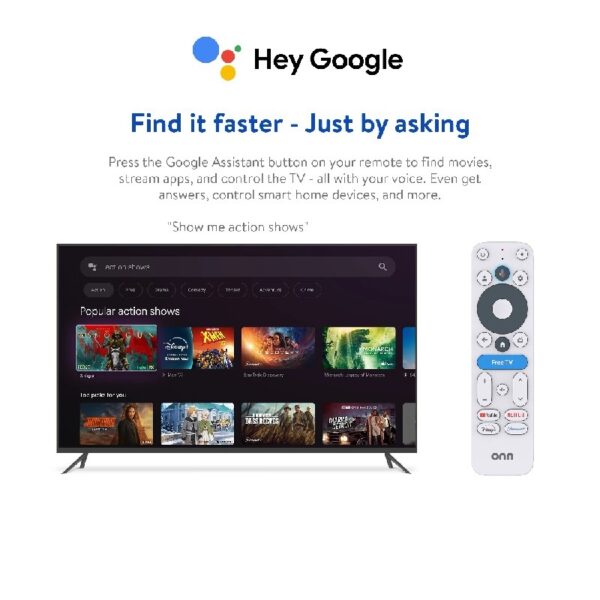 4K Pro Streaming Device, Google TV - Ultra-fast Streaming, Stunning 4K UHD, 32GB Storage, 3GB RAM, Dolby Vision & Atmos, Find My Remote with Backlight, Ethernet Port