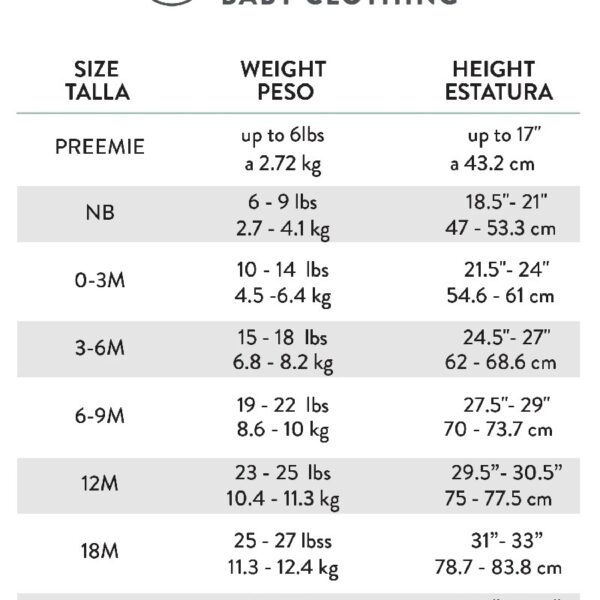 Baby Boy or Girl Gender Neutral Organic Cotton Long Sleeve Bodysuits, 8 Pack (Newborn-24 Months)