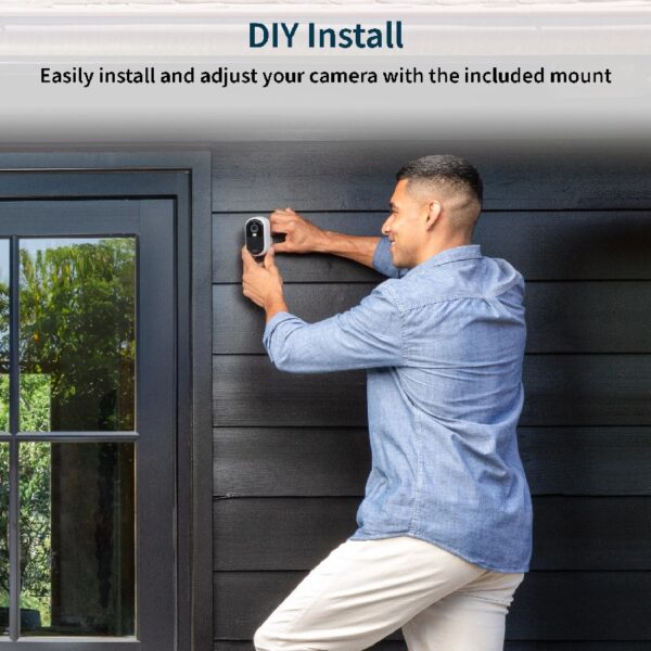 Essential Outdoor Camera HD (2nd Gen) - Wireless 1080p Security Surveillance Camera - 1-Cam - White, VMC2050-1WMNAS​