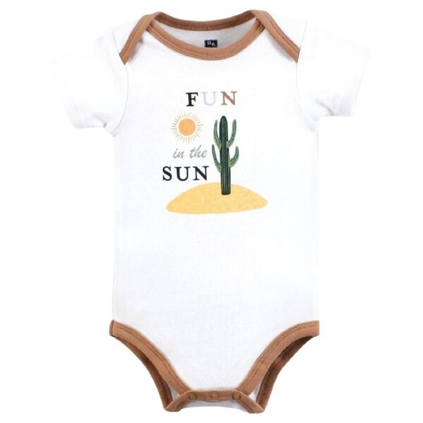 Short Sleeve Bodysuits, 5-Pack, Newborn- 24 Months