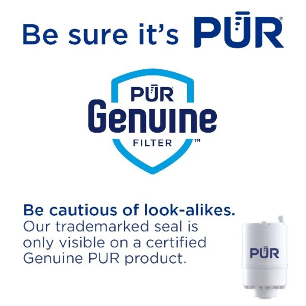 PUR Faucet Mount Water Replacement Filter 3-Pack, 9 Month Supply, RF33753