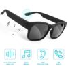 Unisex Smart Sunglasses with Bluetooth, Black