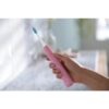 3100 Power Toothbrush, Rechargeable Electric Toothbrush with Pressure Sensor, Black HX3681/04