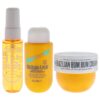 Bum Bum Jet Set , 3 Pc 1oz Brazilian Crush Cheirosa 62 Perfume Mist, 1.5oz Brazilian Bum Bum Cream, 3oz Brazilian 4 Play Moisturizing Shower Cream-Gel