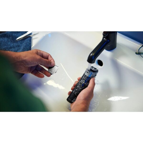 Multigroom Series 5000 18 Piece, Beard Face, Hair, Body and Intimate Hair Trimmer For Men - No Blade Oil MG5900/49