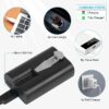 6040mAh 3.65V Rechargeable Ring Camera Replacement Battery Compatible with Ring Video Doorbell 2/3/4/3 Plus/, Spotlight Cam, Stick Up Cam(2 Pack)