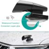 (2 pack) Universal Deer Warning Whistle for Car, Truck, Van, and SUV, 113 Decibels, Black
