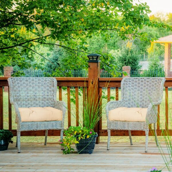 2 PCS 21'' x 21'' Patio Chair Seat Cushion Pads Indoor/Outdoor Turquoise