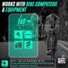Bluetooth Heart Rate Monitor Chest Strap | ANT+ Heart Rate Monitor Works with Strava Garmin Wahoo Polar Peloton iFit Apps