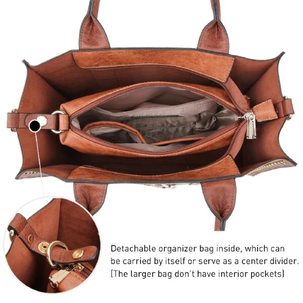 6927f30d23c04e408cf3b32d0178321e Women's 3Pcs Purse Handbag Shoulder Bag Tote Satchel Hobo Bag Briefcase Work Bag for Ladies