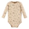 Cotton Long-Sleeve Bodysuits, 5-Pack, Newborn- 24 Months