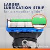 Fusion5 ProGlide Shaving Manual Razor for Men, Razor Handle, 6 Razor Blade Refills, FlexBall Razor Handle and Precision Trimmer for Men