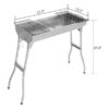 Portable Stainless Steel Grill (Standard Configuration) as picture
