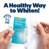 Enamel-Safe & Peroxide-Free Teeth Whitening Strips, Dentist Formulated, 14-Pack