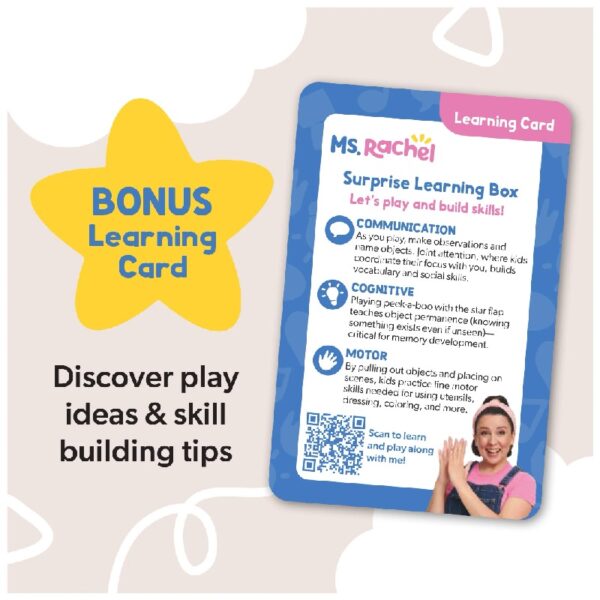 Official Surprise Plush Learning Box for Ages 0-2+