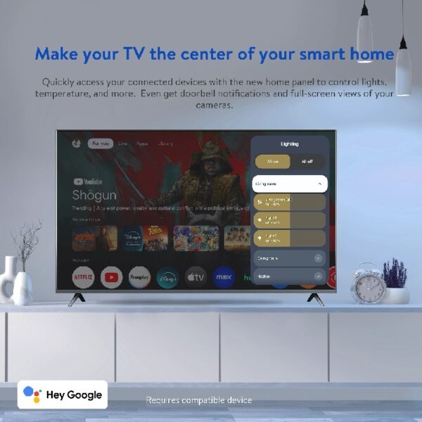 4K Plus Streaming Device, Google TV - Ultra-fast Streaming, Stunning 4K UHD, 16GB Storage, 2GB RAM, Dolby Vision & Atmos, Remote with Voice Control