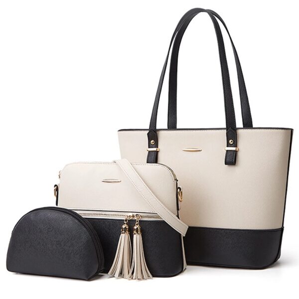 Sendfen Handbags for Women Shoulder Bags Tote Satchel Hobo 4pcs Purse Set