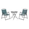 Mainstay Albany Lane 3 Piece Bistro Set, Teal