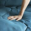8 PCS Modern Comforter Set with Sheets All Season Bed in a Bag, Black, Queen Size