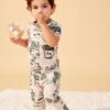 Baby & Toddler Boys 4Pc Short Sleeve Snug Fit Sleepwear, Size 9 Months-5T
