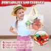 Play Food 34 Pcs, Kitchen Set for Kids, Kitchen Toys, Pretend Play Kitchen Accessories, Cutting Toy Food with Pans, Pot and Utensils, Preschool Learning Education Toddler Toys, Gifts for Girls Boys