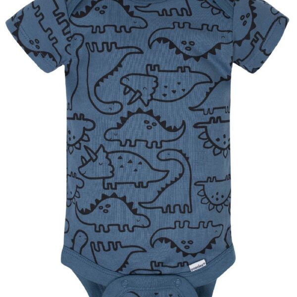Baby Boy Short Sleeves Onesies Bodysuits, 8-Pack, Sizes Newborn-12M