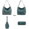 Hobo Bag Purses and Handbags for Women Top Handle Handbags with Zipper