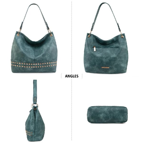 Hobo Bag Purses and Handbags for Women Top Handle Handbags with Zipper