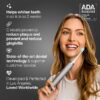 Black Series Electric Toothbrush - Rechargeable, 4 Modes, Travel Case, 8 Brush Heads
