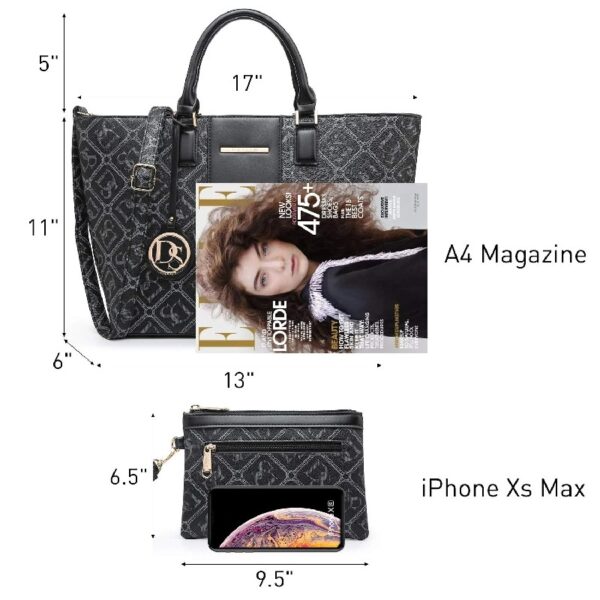 Women's Handbags Purses Large Tote Shoulder Bag Top Handle Satchel Bag for Work