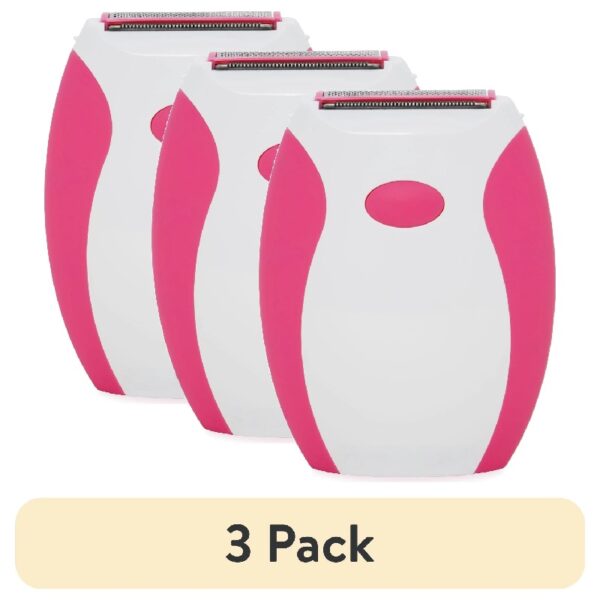 (3 pack) Electric Shaver, Female Electric Shavers, Battery Operated, Color and Pattern May Vary