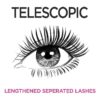 (2 pack) Telescopic Original Washable Intense Lengthening Mascara, Black, 0.27 fl. oz.