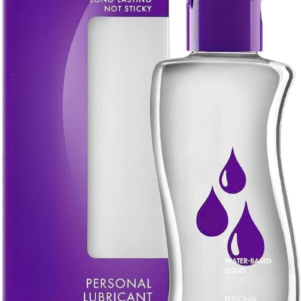 (3 pack) Liquid Water Based Personal Lube, for Men, for Women, Condom Compatible Lube, 5oz