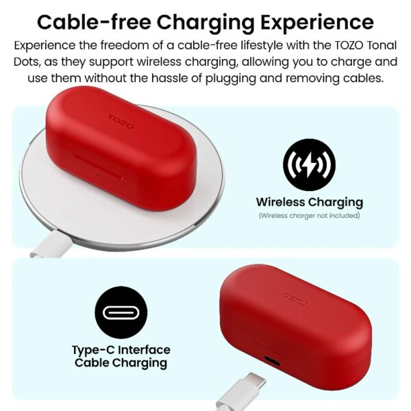 T12 in-Ear Wireless Earbuds Bluetooth 5.3 Headphones with 32EQ Mode,Stereo Bass Bluetooth Earbuds with ENC Noise Cancelling Mic,55H Play,IPX8 Waterproof,Wireless Charging for Home,Sports,Travel