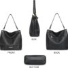 Hobo Bag Purses and Handbags for Women Top Handle Handbags with Zipper