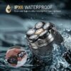 Head Shaver for Bald Men, Magnetic Electric Razor for Men, IPX7 Waterproof Rechargeable Shaver