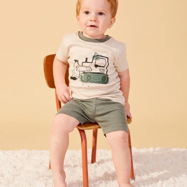 Baby & Toddler Boys 4Pc Short Sleeve Snug Fit Sleepwear, Size 9 Months-5T
