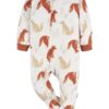 Baby and Toddler Neutral Microfleece Blanket Sleeper Pajamas, 3-Pack, Sizes 0/3M-5T