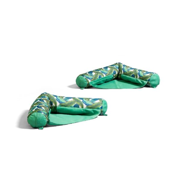 Shaka Sling XL Pool Float, Doubled-Sided Mesh, Quick Draining Fabric, No Inflation Needed, Sweet Shells Berry