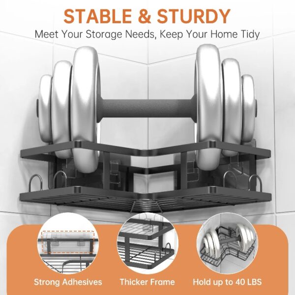 Bathroom Hardware Set, 7 Pieces Bathroom Accessories Set Includes 24