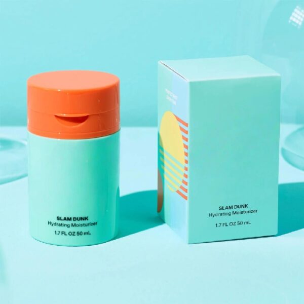 (2 pack) Slam Dunk Hydrating Face Moisturizer, for Normal to Dry Skin, 1.7 fl oz/ 50mL