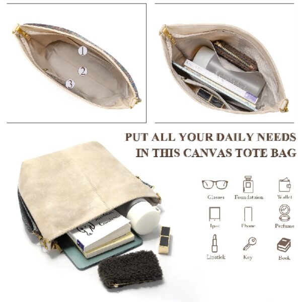 Hobo Bags for Women Crossbody Handbags Guitar Strap Shoulder Bucket Bag Vegan Leather Purse Trendy Boho Tote Purses